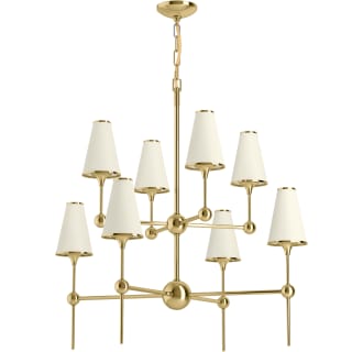 A thumbnail of the Kohler Lighting 27863-CH08 27863-CH08 in Polished Brass- Light Off