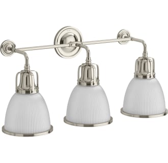 A thumbnail of the Kohler Lighting 32283-SC03 32283-SC03 in Polished Nickel - Light Off