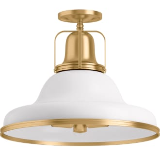 A thumbnail of the Kohler Lighting 32294-SF03 32294-SF03 in White / Brushed Modern Brass - Light Off
