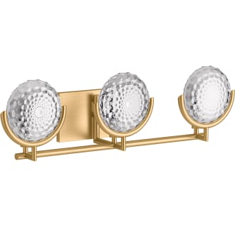 A thumbnail of the Kohler Lighting 29377-SC03B 29377-SC03B in Modern Brushed Brass - Off