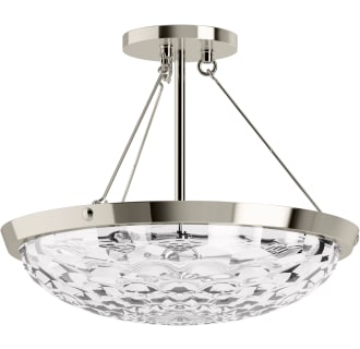 A thumbnail of the Kohler Lighting 29374-SF03B 29374-SF03B in Polished Nickel - Off