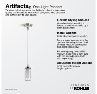 A thumbnail of the Kohler Lighting 22653-PE01 Alternate Image