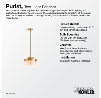 A thumbnail of the Kohler Lighting 27265-PE02 Alternate Image