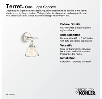 A thumbnail of the Kohler Lighting 27741-SC01 Alternate Image