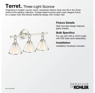 A thumbnail of the Kohler Lighting 27743-SC03 Alternate Image