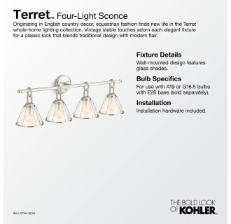 A thumbnail of the Kohler Lighting 27744-SC04 Alternate Image