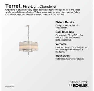 A thumbnail of the Kohler Lighting 27748-CH05 Alternate Image
