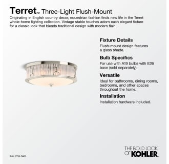 A thumbnail of the Kohler Lighting 27750-FM03 Alternate Image