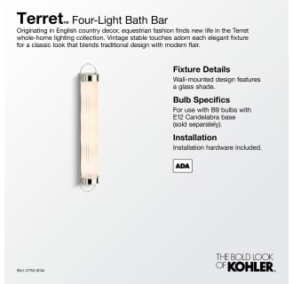 A thumbnail of the Kohler Lighting 27753-SC04 Alternate Image