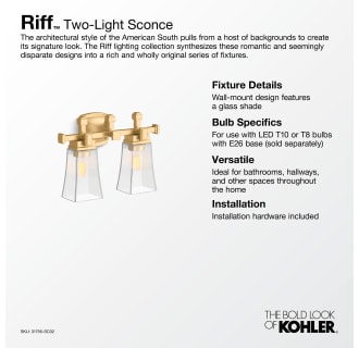 A thumbnail of the Kohler Lighting 31756-SC02 Alternate Image