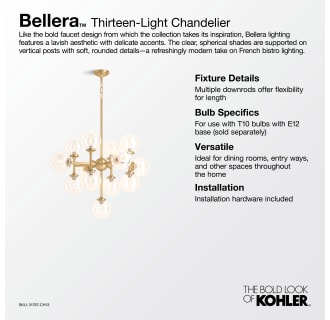A thumbnail of the Kohler Lighting 31767-CH13 Alternate Image