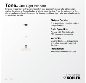 A thumbnail of the Kohler Lighting 31771-PE01 Alternate Image