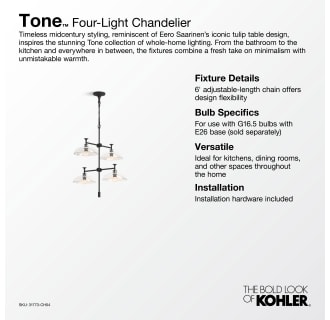 A thumbnail of the Kohler Lighting 31773-CH04 Alternate Image