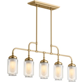 A thumbnail of the Kohler Lighting 22660-CH05 22660-CH05 in Modern Brushed Gold - On