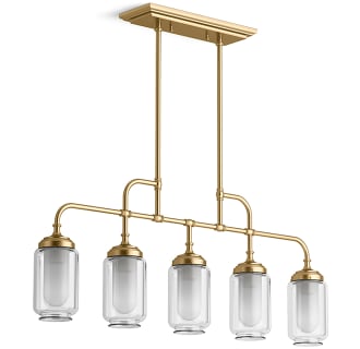 A thumbnail of the Kohler Lighting 22660-CH05 22660-CH05 in Modern Brushed Gold - Off
