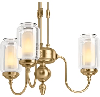 A thumbnail of the Kohler Lighting 22657-CH03 22657-CH03 in Modern Brushed Gold - Detail
