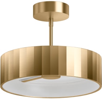 A thumbnail of the Kohler Lighting 22521-SFLED 22518-SFLED in Modern Brushed Gold - Light Off