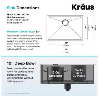 A thumbnail of the Kraus KHU100-26 Alternate View