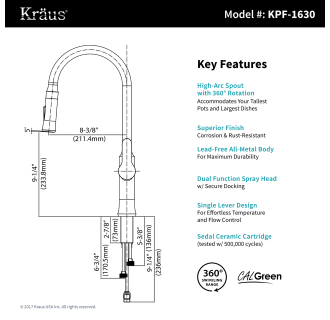 A thumbnail of the Kraus KBU22E-1630-42 Kraus-KBU22E-1630-42-Model Features