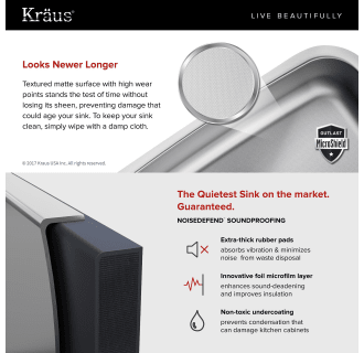 A thumbnail of the Kraus KBU24E Kraus-KBU24E-Material and Soundproofing