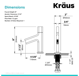 A thumbnail of the Kraus KEF-15701 Kraus-KEF-15701-Line Drawing