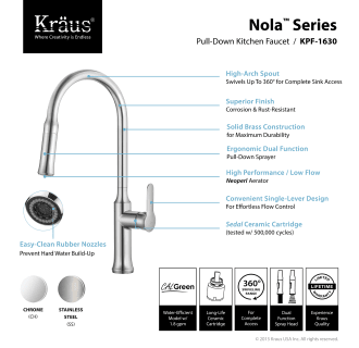 A thumbnail of the Kraus KHF200-33-1630-42 Kraus-KHF200-33-1630-42-Faucet Infographic