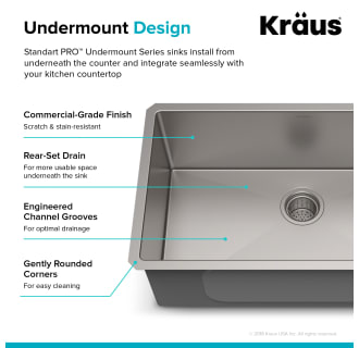 A thumbnail of the Kraus KHU-100R3-30 Kraus-KHU-100R3-30-Undermount Design