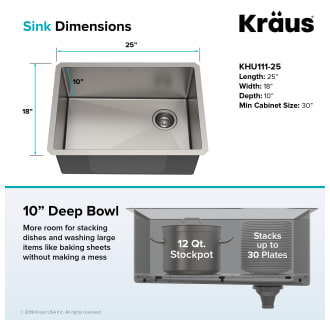A thumbnail of the Kraus KHU110-27 Dimensions