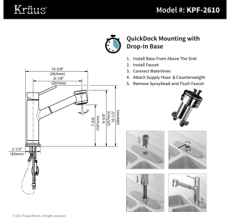 A thumbnail of the Kraus KHU32-2610-41 Kraus-KHU32-2610-41-QuickDock Mounting
