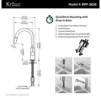 A thumbnail of the Kraus KHU32-2620-41 Kraus-KHU32-2620-41-QuickDock Mounting