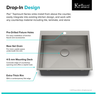 A thumbnail of the Kraus KP1TS25S-1 Kraus-KP1TS25S-1-Drop-In Design