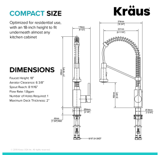 A thumbnail of the Kraus KPF-1610-KSD-43 Alternate View