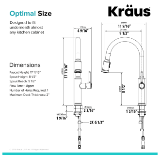 A thumbnail of the Kraus KPF-1680-KSD-80 Alternate View