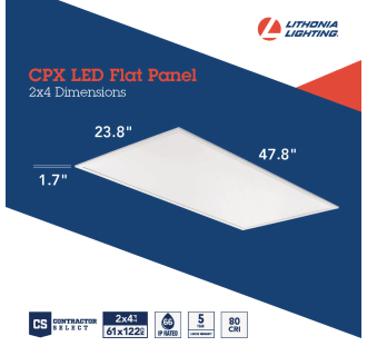 Cpx 2x4 4000lm 35k m2 hot sale