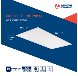 A thumbnail of the Lithonia Lighting CPX 2X4 ALO8 SWW7 CP2 Alternate Image