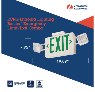 A thumbnail of the Lithonia Lighting ECRG HO SQ Alternate Image