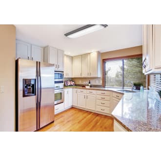 Lithonia Lighting FMFL 30840 VANL BZ Vanderlyn 4 ft. Brown LED Flush Mount