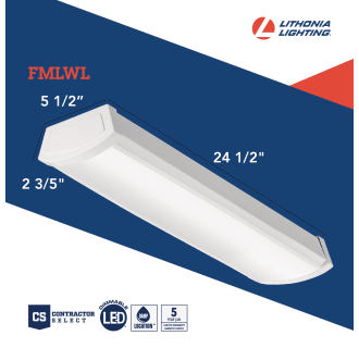 A thumbnail of the Lithonia Lighting FMLWL 24 840 Infographic
