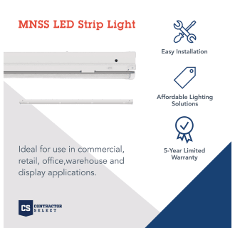 A thumbnail of the Lithonia Lighting MNSS L48 5500LM MVOLT GZ10 40K Alternate Image