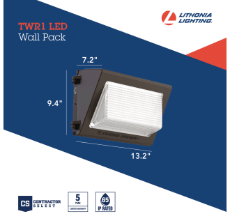 A thumbnail of the Lithonia Lighting TWR1 LED ALO SWW2 UVOLT PE Alternate Image