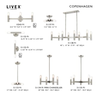 A thumbnail of the Livex Lighting 10343 Livex Lighting-10343-Collection Image