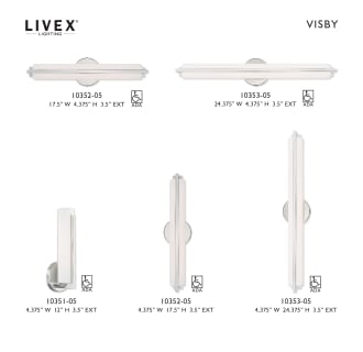 A thumbnail of the Livex Lighting 10351 Livex Lighting-10351-Collection Image