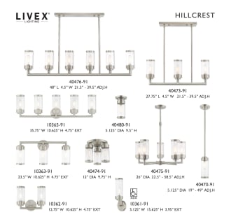 A thumbnail of the Livex Lighting 40474 Livex Lighting 40474