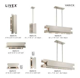 A thumbnail of the Livex Lighting 40691 Full Collection