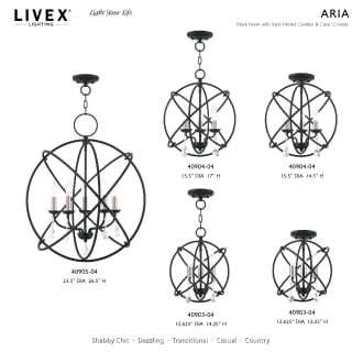 A thumbnail of the Livex Lighting 40904 Alternate Image