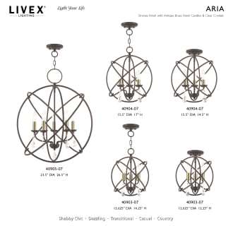A thumbnail of the Livex Lighting 40904 Alternate Image