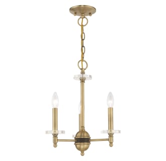 A thumbnail of the Livex Lighting 42703 Alternate Angle (Antique Brass)