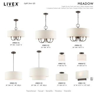 A thumbnail of the Livex Lighting 49803 Alternate Image