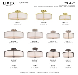A thumbnail of the Livex Lighting 51075 Alternate Image