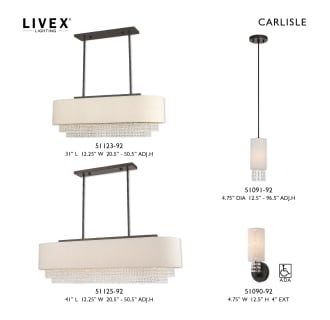 A thumbnail of the Livex Lighting 51125 Livex Lighting 51125